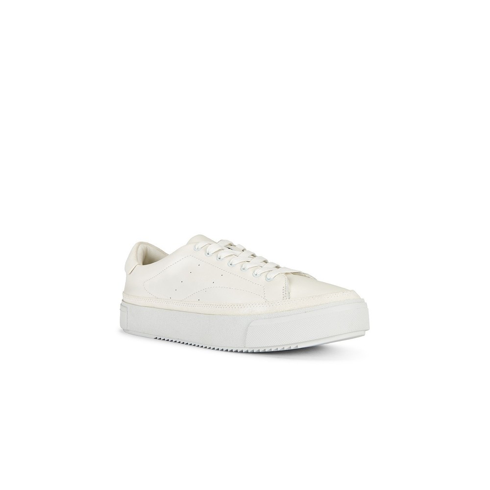ALLSAINTS Trish Sneaker in Chalk White leather platform skater shoe EU 39 us 9 - Picture 11 of 12